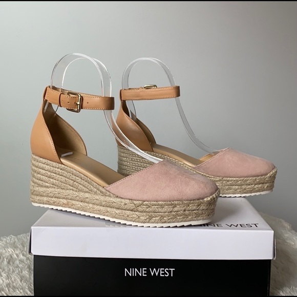 Nine West Ariela Espadrille Wedge Sandals - Picture 1 of 13
